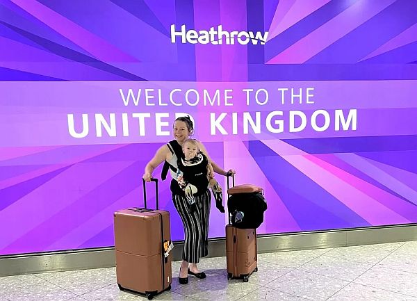 Megan Jerrard family travel