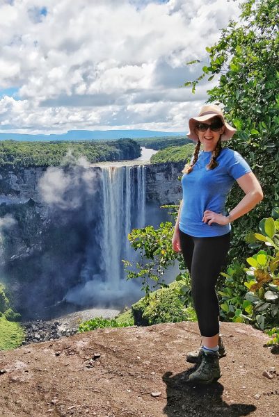 Travel Writing 2.0 interview with Steph Dyson, pictured here in Guyana