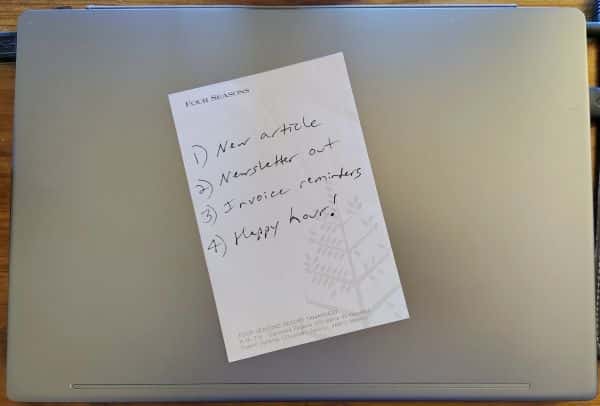 To do list for productive writers