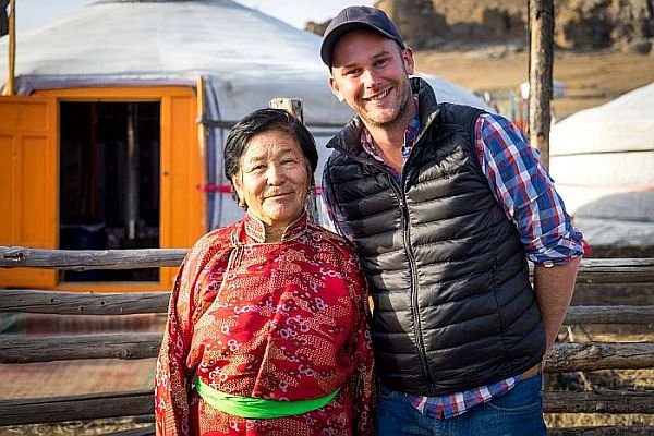 Researching a travel article for traditional media