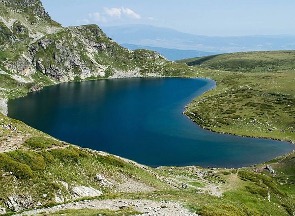 mountains and lakes near Bansko, Bulgaria